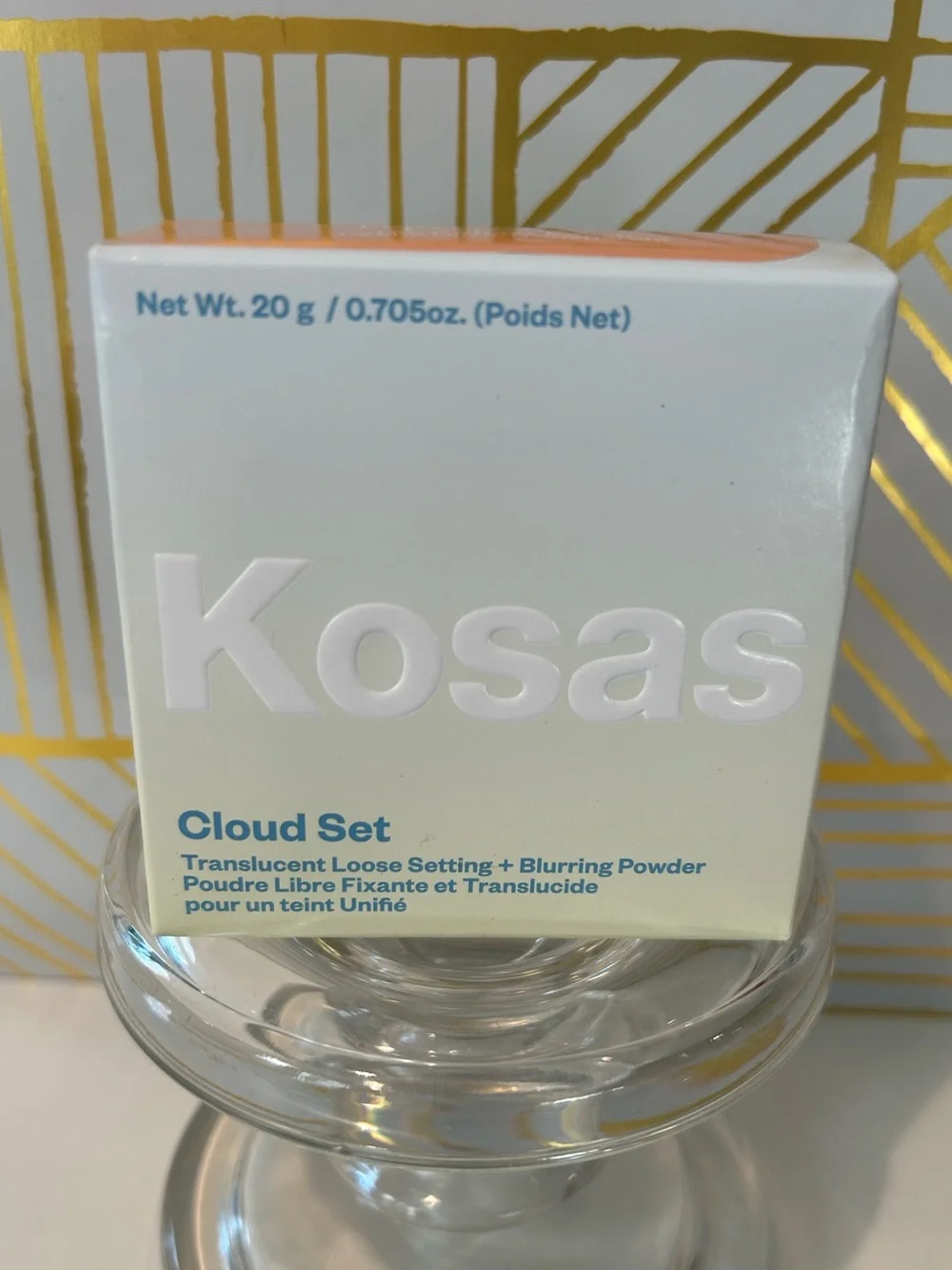 ✨ Kosas Cloud Set Translucent Peachy Loose Setting Powder Factory Sealed NIB